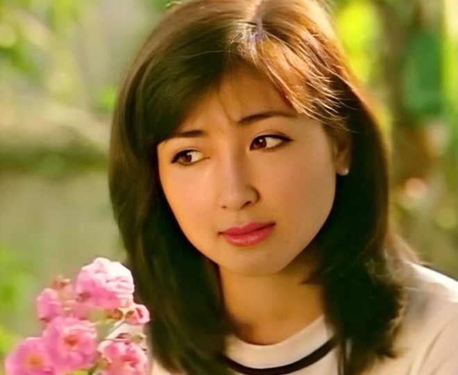 Nhan sắc của diễn viên Khánh Huyền thời trẻ.