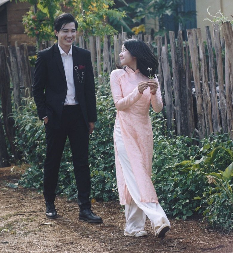 Lê Hải và Trịnh Thảo trong phim.
