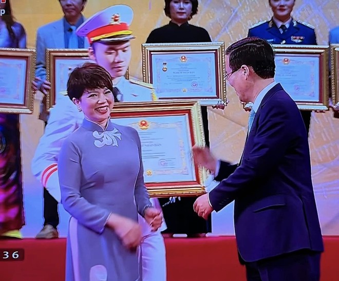 Nghệ sĩ Ngọc Huyền vui mừng khi được nhận danh hiệu NSND.